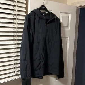 Mens Large North Face Jacket grey